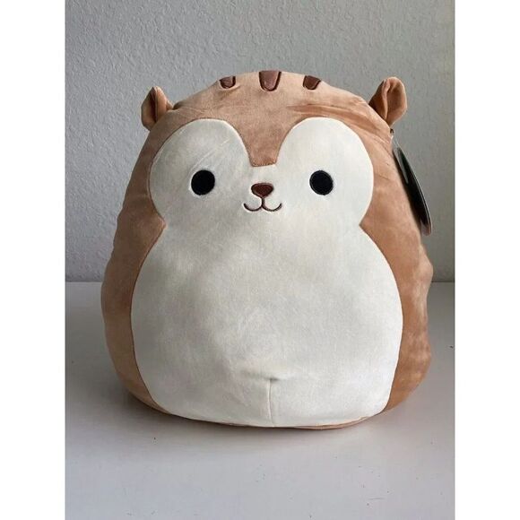 Squishmallows SAWYER 16" The Squirrel Soft Squishmallow Plush NEW - Picture 1 of 13